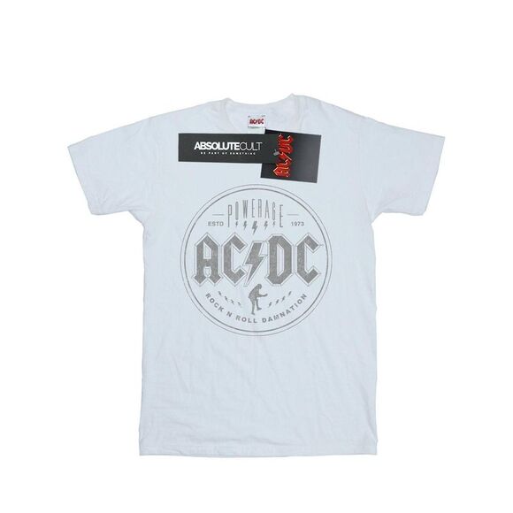 AC/DC | Shirts | Acdc Mens Rock N Roll Damnation Black Tshirt White ...